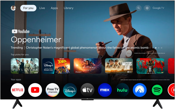 TCL - 65" Class QM5K Series 4K UHD QD-Mini LED Smart TV with Google TV (2025)