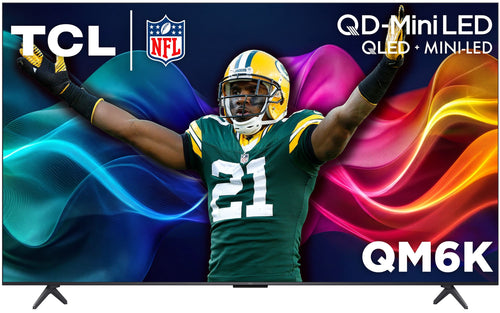 TCL - 65" Class QM6K Series 4K UHD HDR QD Mini LED Smart TV with Google TV (2025)