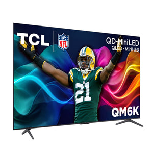 TCL - 65" Class QM6K Series 4K UHD HDR QD Mini LED Smart TV with Google TV (2025)