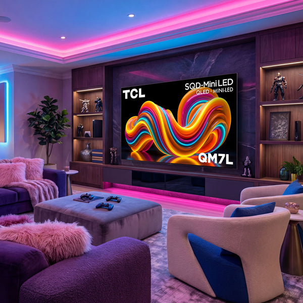 TCL - 65" Class QM7L Series 4K UHD HDR SQD-Mini LED Smart TV with Google TV (2026)