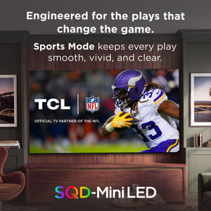 TCL - 65" Class QM7L Series 4K UHD HDR SQD-Mini LED Smart TV with Google TV (2026)