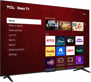 TCL - 65" Class S55LR Series 4K UHD HDR LED Smart TV with Roku TV (2026)