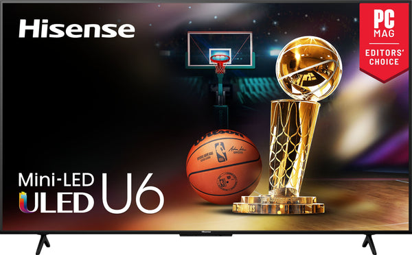 Hisense - 65" Class U6 Series Mini-LED 4K UHD QLED Smart Google TV (2024)