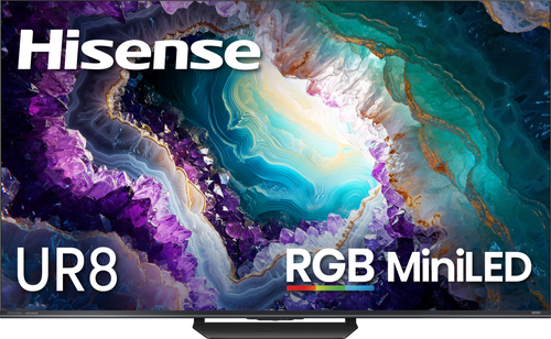 Hisense - 65" Class UR8 RGB MiniLED Series UHD 4K HDR Smart Google TV (2026)