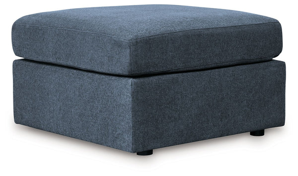 Modmax - Oversized Accent Ottoman #blue