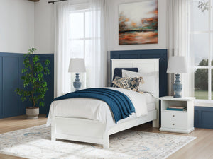 Bostwick Shoals - Panel Bed With Framed Footboard #twin
