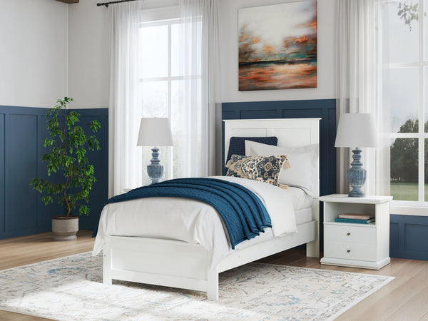 Bostwick Shoals - Panel Bed With Framed Footboard #twin