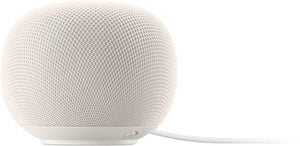 Google - Home Speaker - Smart Speaker with Gemini For Home Voice Assistant and 360-Degree Sound - Porcelain