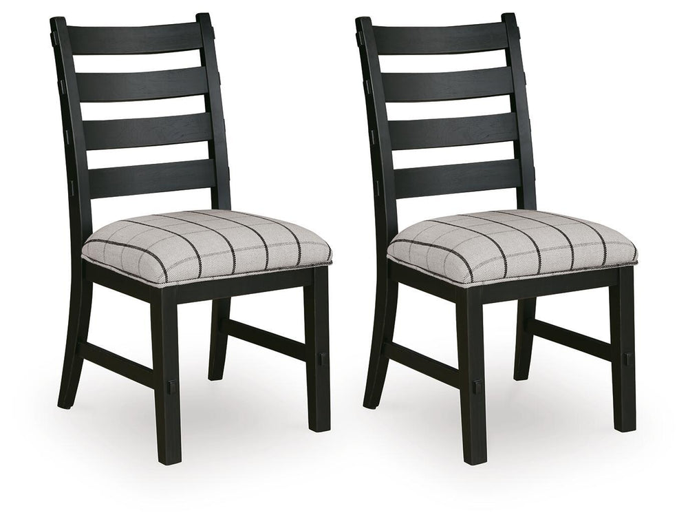 Ridgester - Dining Upholstered Side Chair (Set of 2) #lightbrown