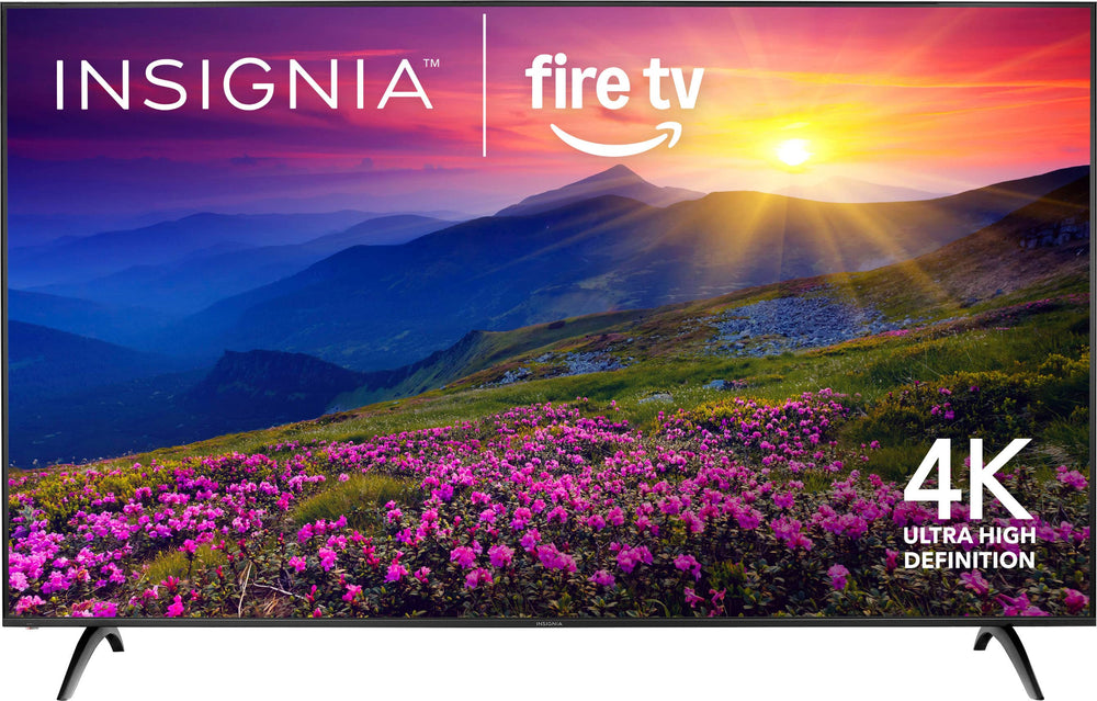 Insignia™ - Televisor inteligente Fire TV LED 4K UHD de la serie F50 de 100 pulgadas