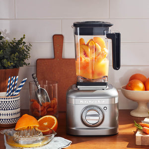 KitchenAid - K400 1200W 56 oz. Variable 5-Speed BPA-Free Blender with Tamper - Contour Silver