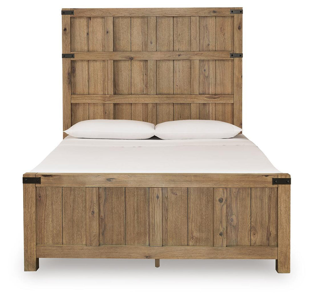 Ridgester - Panel Bed #queen