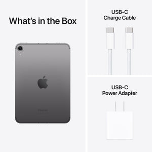 Apple - iPad mini (A17 Pro chip) - Built for Apple Intelligence - Wi-Fi + Cellular 512GB - Space Gray