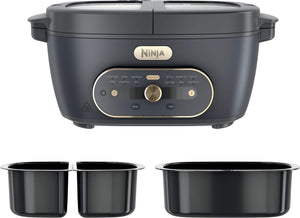 Ninja - MultiPot XL 12-in-1 DualZone Multicooker - Cyberspace