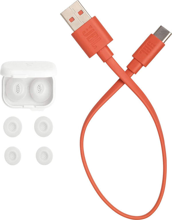 JBL - Tune Flex 2 True Wireless Noise Cancelling Earbuds - 2025 - White