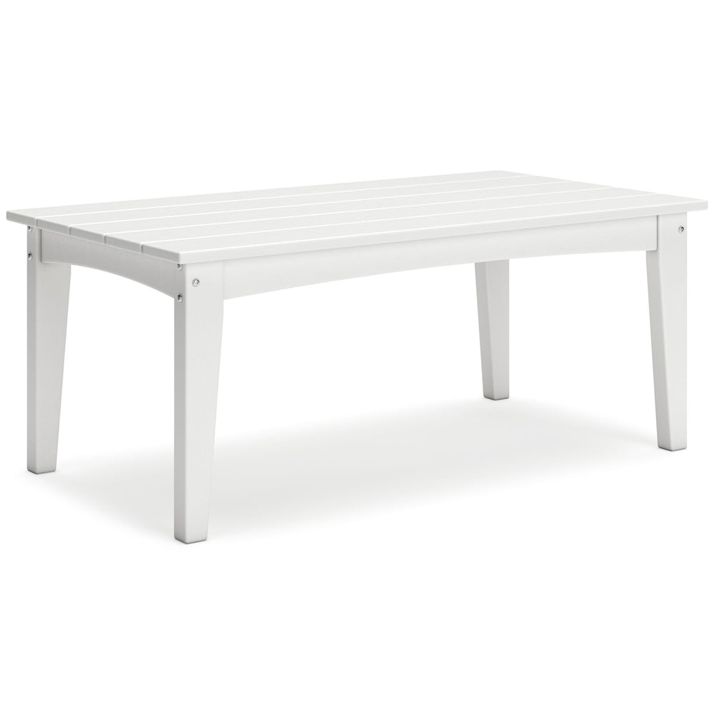 Hyland Wave - Rectangular Cocktail Table #black