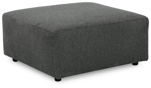 Edenfield - Oversized Accent Ottoman #darkgray