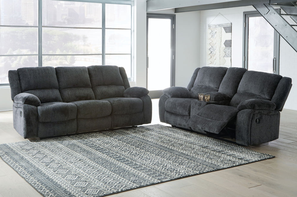 Draycoll - Reclining Living Room Set #2pc.recliningsofa,loveseat