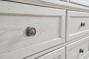 Robbinsdale - Dresser, Mirror - Youth - Antique White