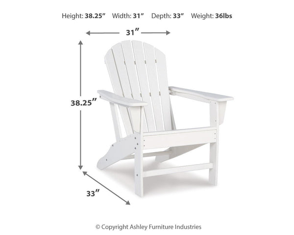 Sundown Treasure - Outdoor Adirondack Chair #white