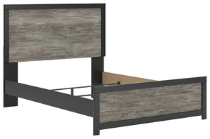 Broachmyn - Panel Bed #black #queen
