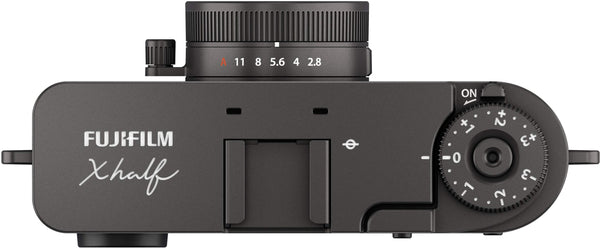 Fujifilm - X half Premium Compact Camera - Charcoal Silver