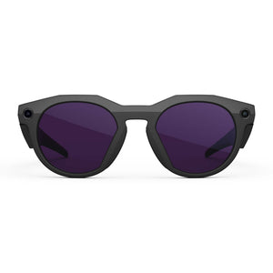 Oakley Meta - HSTN glasses - with Meta AI, Audio, Photo, Video Compatibility - Clear to Amethyst Transitions Lenses - Black