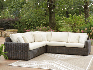 Kimora - Outdoor Sectional #3pc.sectional