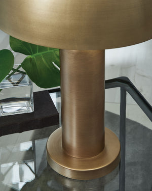 Wendfield - Metal Lamp #lightbrown #tablelamps
