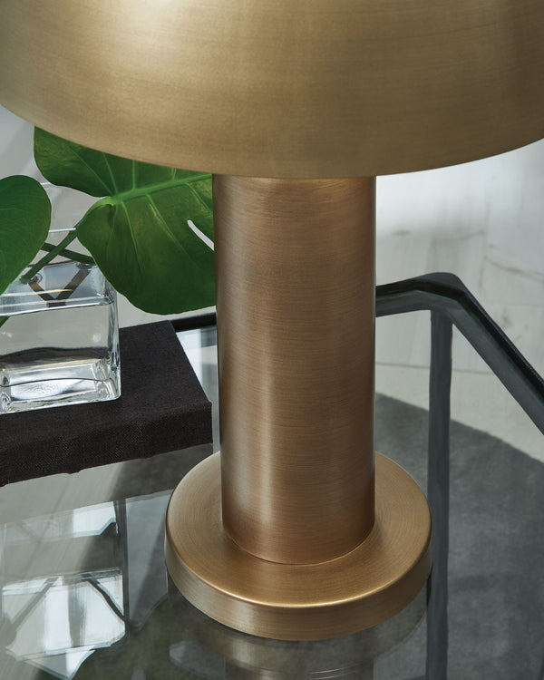 Wendfield - Metal Lamp #lightbrown #tablelamps