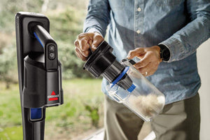 BISSELL - PowerClean FurFinder Stick Vacuum - Cobalt / Black