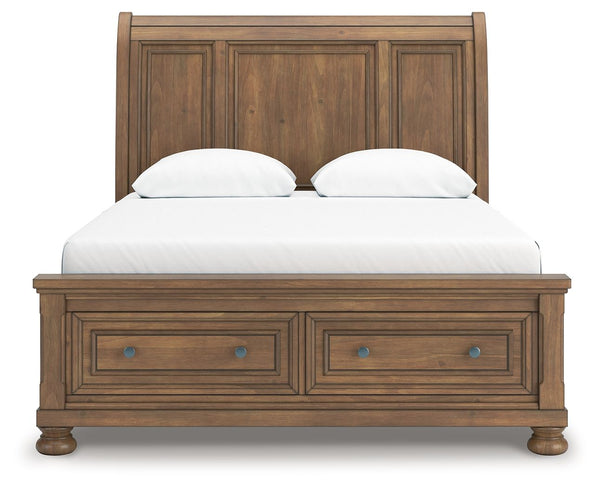 Feddinger - Storage Sleigh Bed #queen