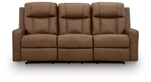 Mackmenville - Reclining Sofa #lightbrown