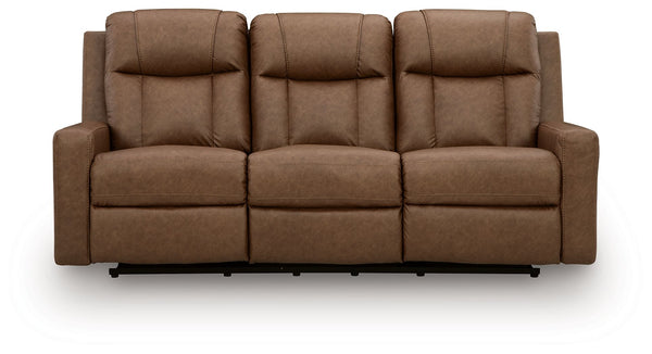 Mackmenville - Reclining Sofa #lightbrown