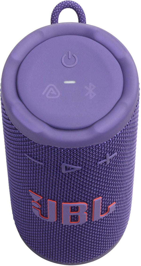 JBL - Grip Portable Wireless Speaker with Built-In Light - 2025 - Purple