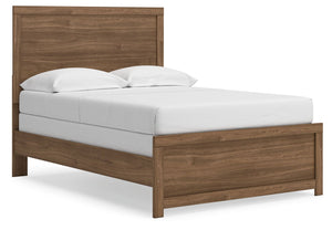Broachmyn - Panel Bed #lightbrown #full