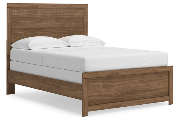 Broachmyn - Panel Bed #lightbrown #full