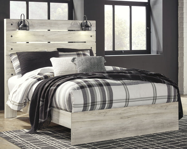 Cambeck - Panel Bed #queen #none
