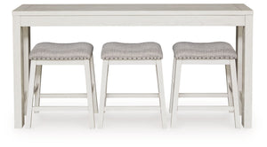 Robbinsdale - Juego de mesa de comedor rectangular (Juego de 4) - Blanco Antiguo
