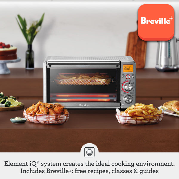 Breville - the Smart Oven Air Fryer Compact - Brushed Stainless Steel