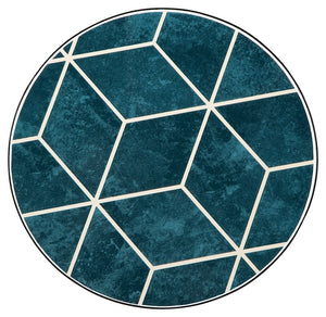 Clairbelle - Mesa auxiliar (Juego de 2) - Azul verdoso
