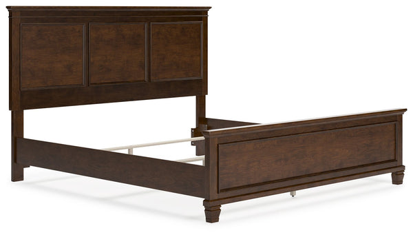 Danabrin - Panel Bed #king #none