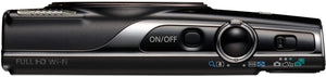 Canon - PowerShot ELPH 360 HS A Full HD Video 20.2-Megapixel Digital Camera - Black