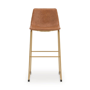 Ciabori - Tall Upholstered Barstool (Set of 2) #lightbrown