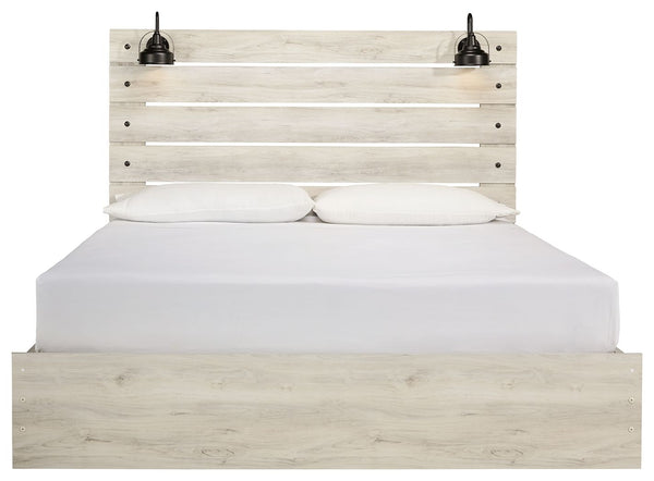 Cambeck - Panel Bed #king #sidestorage