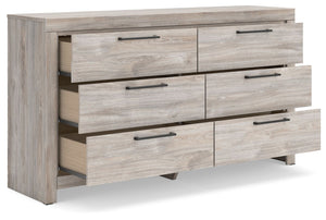 Broachmyn - Six Drawer Dresser #lightgray #dressers