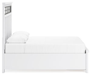 Ashbryn - Panel Storage Bed #queen
