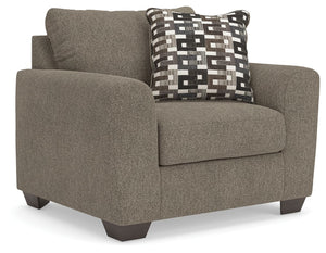 Triston-Peaks - Sillón y medio - Gamuza