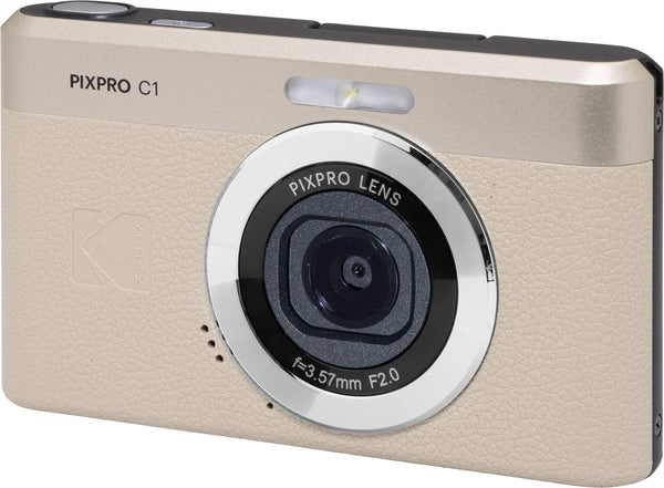 Kodak - PIXPRO C1 Digital Camera - Tan