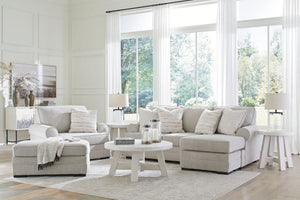 Eastonbridge - Living Room Set #3pc.sofachaise,chairandahalf,ottoman